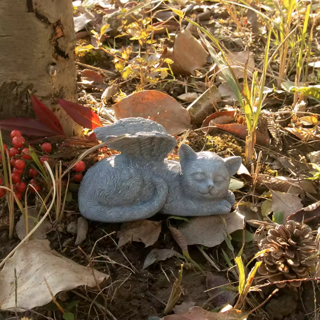 Angel Kitty Garden Memorial