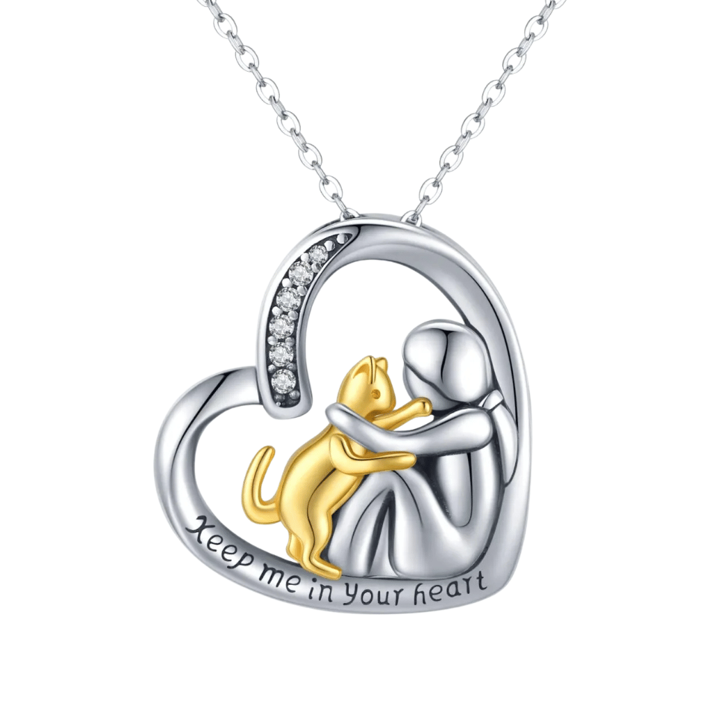 Feline Farewell Cremation Necklace