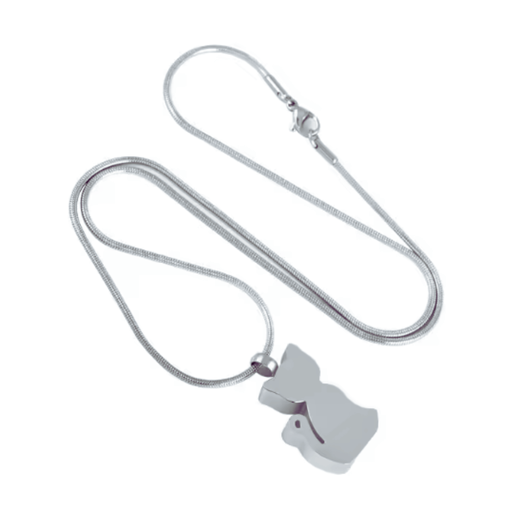 Feline Friend Cremation Necklace