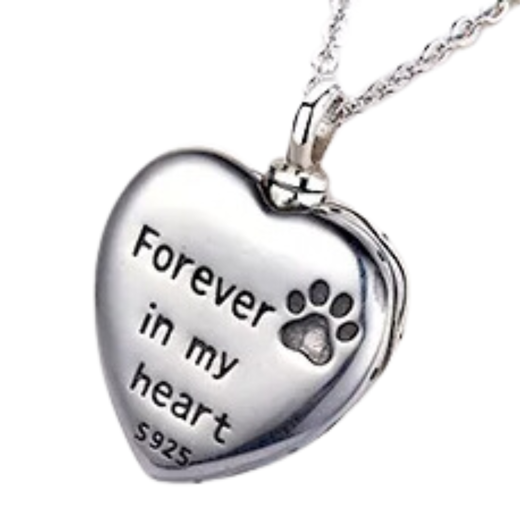 Golden Paw Cremation Pendant