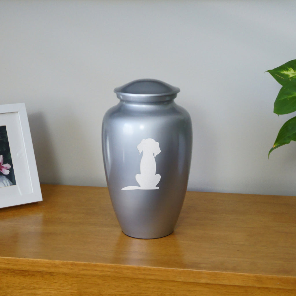 Curious Pup Cremation Urn