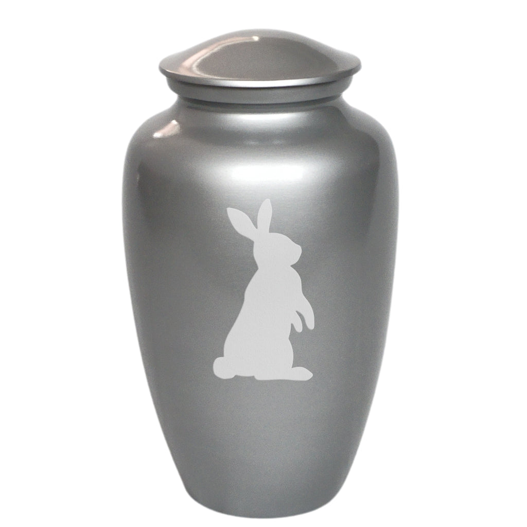 Curious Rabbit Cremation Urn
