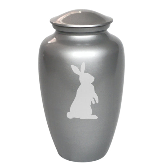 Curious Rabbit Cremation Urn