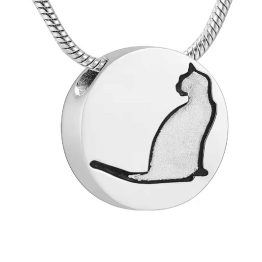 Cats Legacy Cremation Pendant