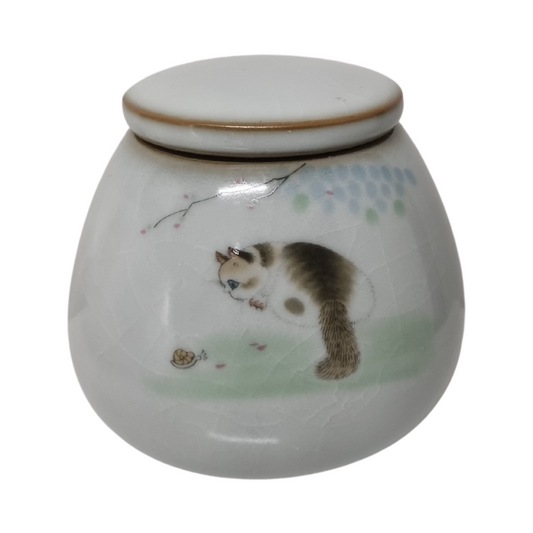 Curious Kitty Keepsake Urn