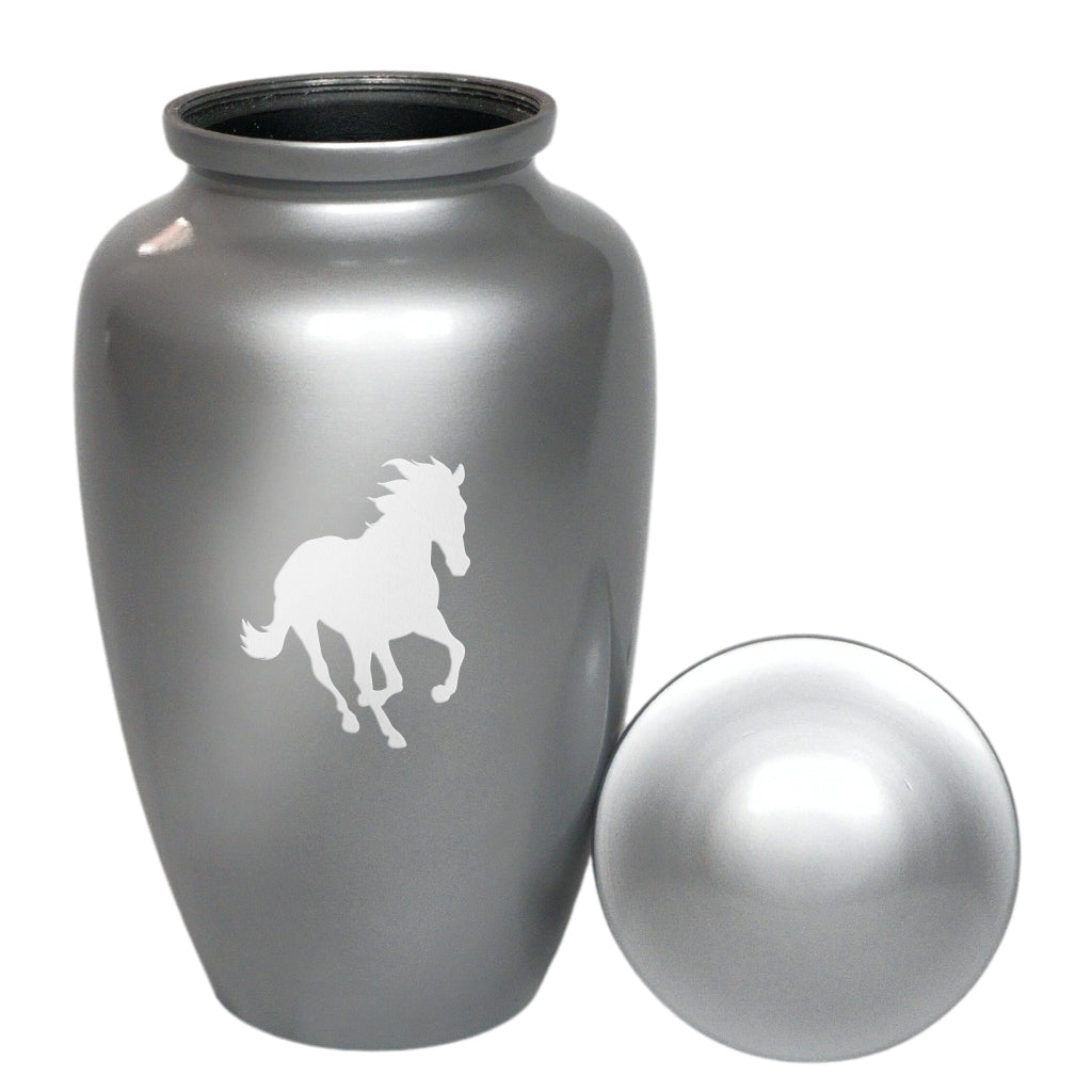 Horse Gallop Cremation Urn