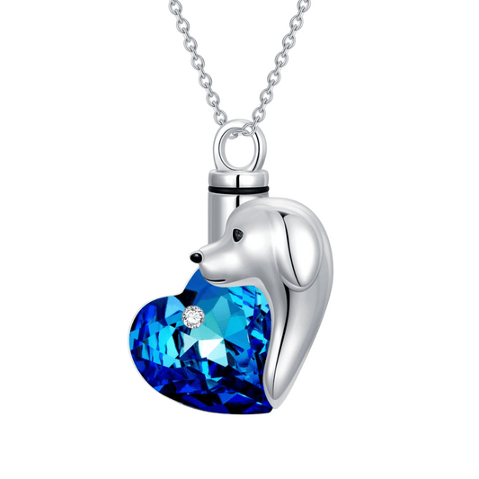 Puppy Heart Cremation Pendant