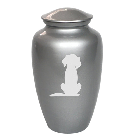 Curious Pup Cremation Urn