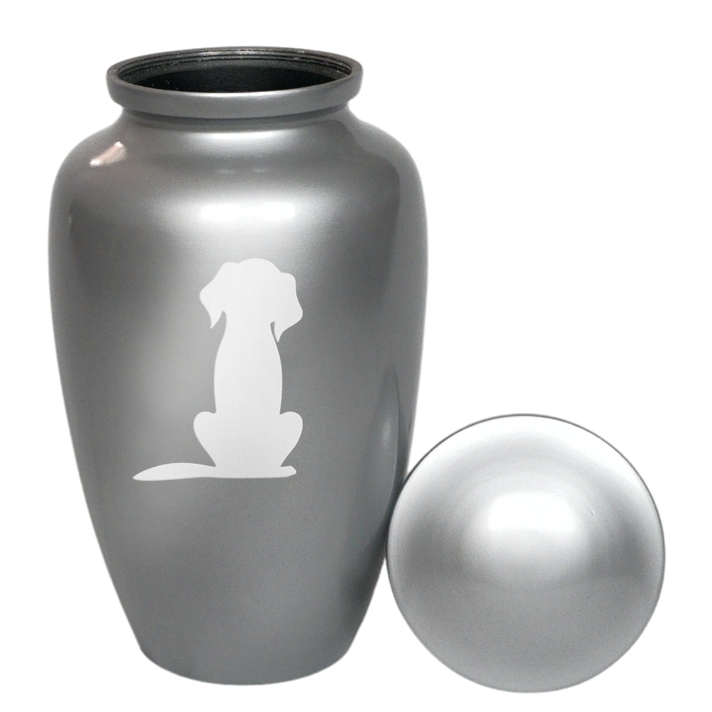 Curious Pup Cremation Urn