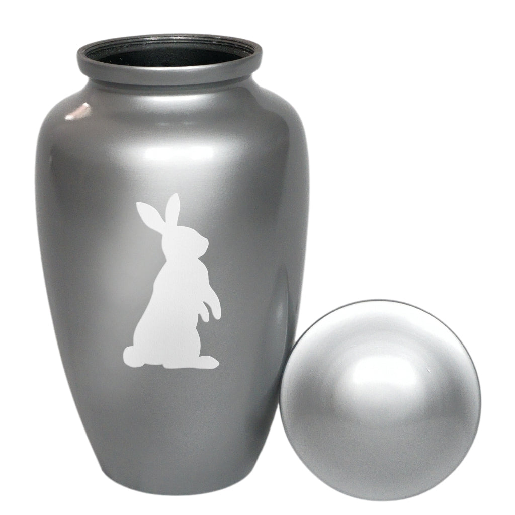 Curious Rabbit Cremation Urn